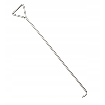 Hak do ciągnięcia pojemników i skrzynek stal nierdzewna mocny do magazynu